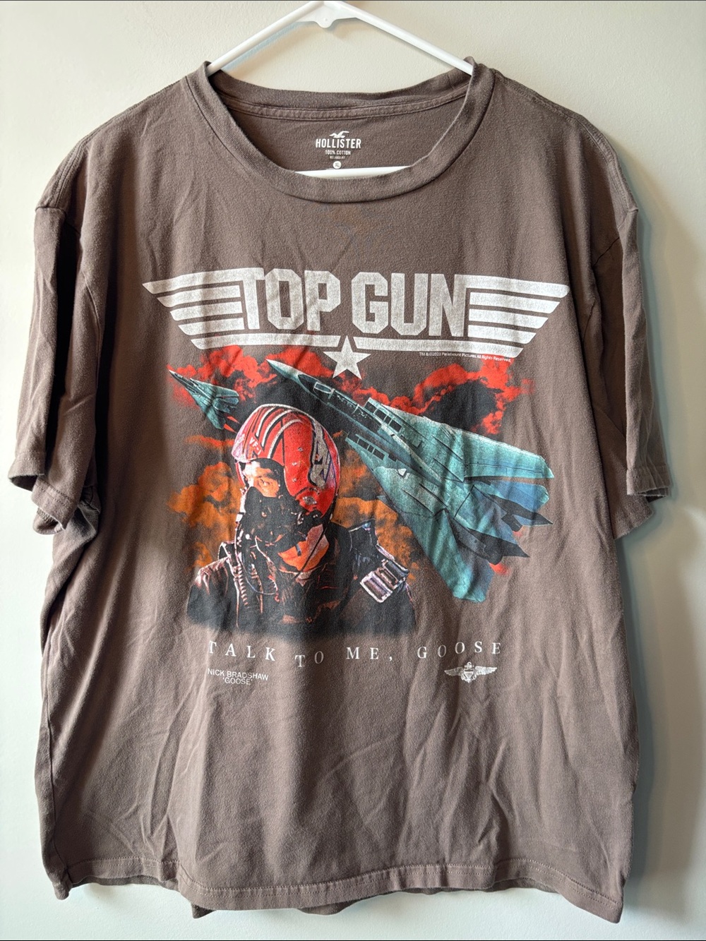 Hollister 'Top Gun' Graphic Tee